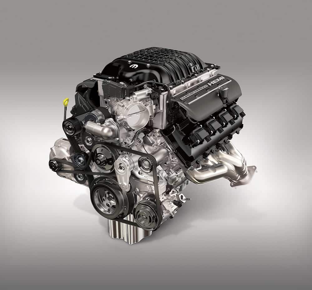 Mopar Hellephant 426 supercharged Hemi crate engine