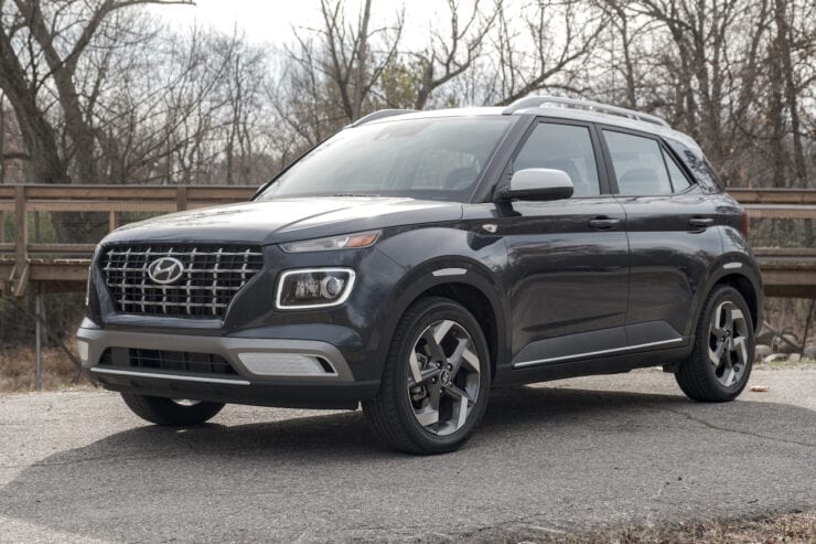 2020 Hyundai Venue Denim Edition Hero shot