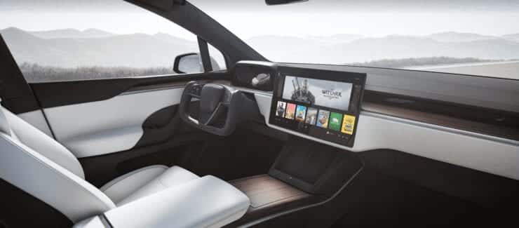 Model X interior