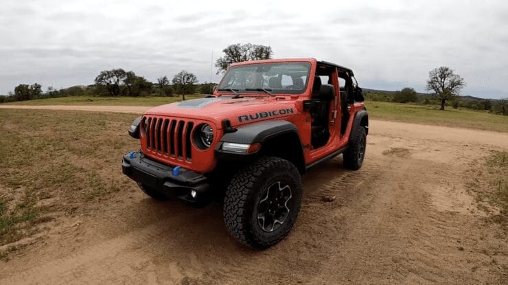 Blue accents denote Jeep Wrangler 4xe