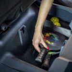 Maverick under-seat storage
