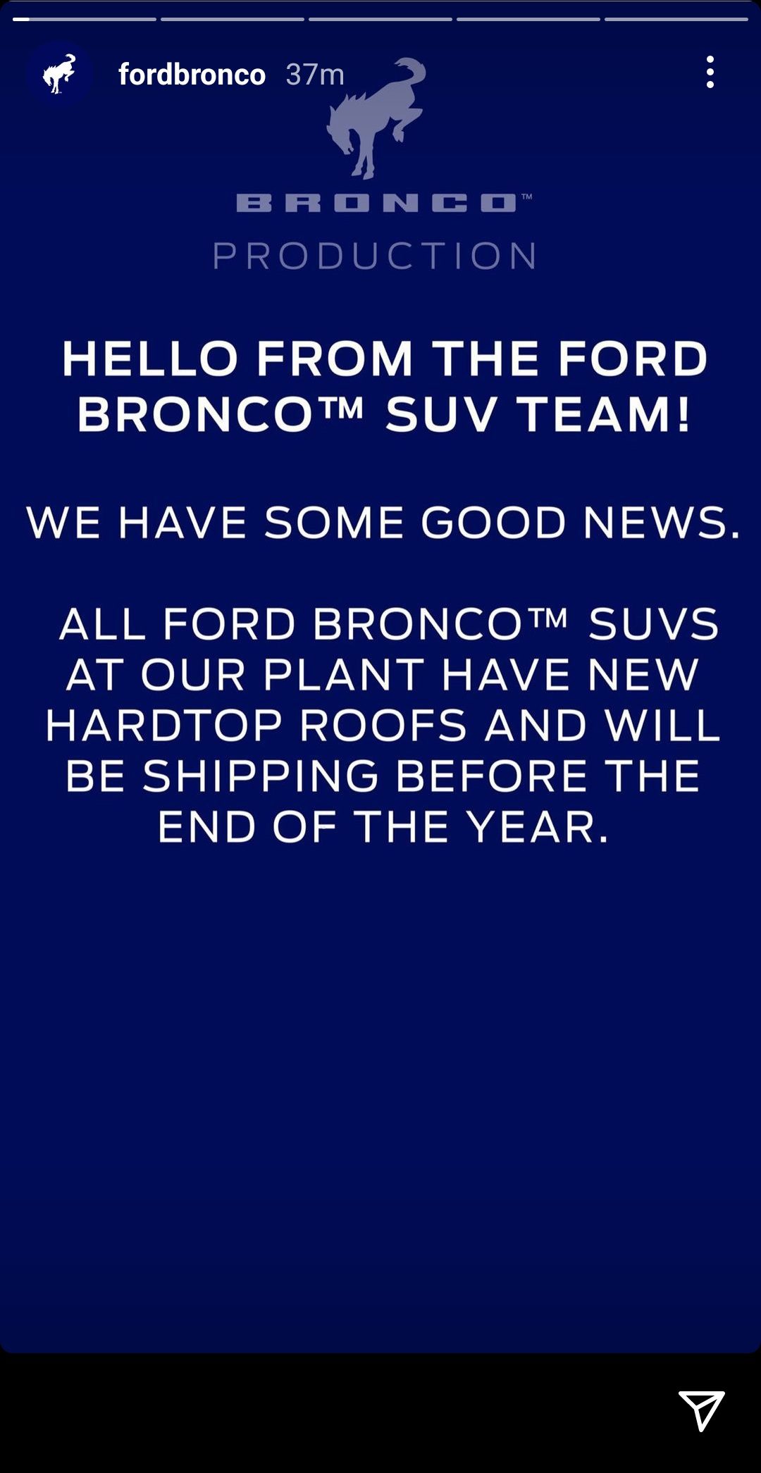 Ford Bronco top