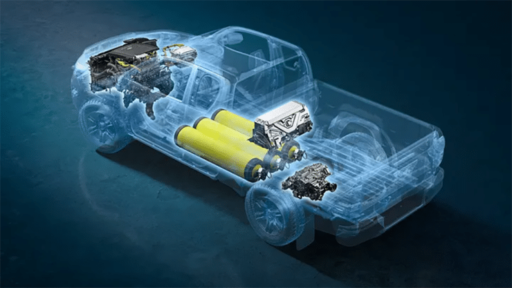 Toyota Hydrogen-fueled pickup