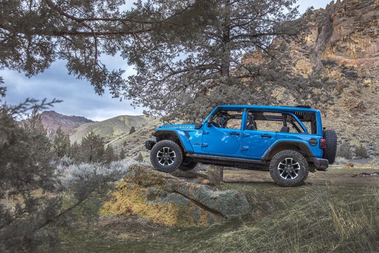 2024 Jeep Wrangler 4xe specifications chart