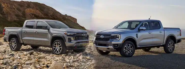2024 Chevy Colorado vs 2024 Ford Ranger