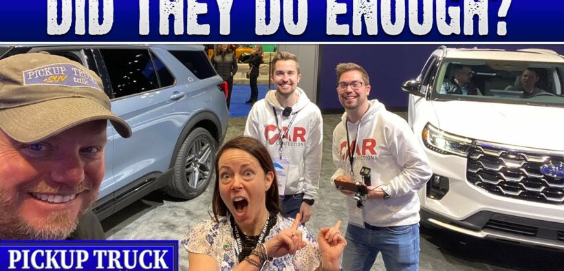 First Look at 2025 Ford Explorer ST, Platinum