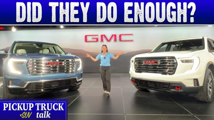 surprise hit? first look: 2024 gmc acadia denali, at4 youtube