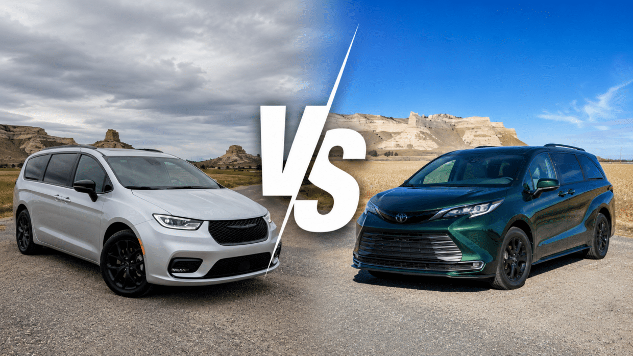 Toyota Sienna vs Chrysler Pacifica 1