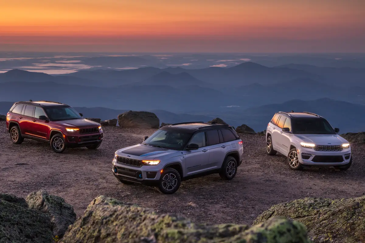 2022 jeep grand cherokee. Photo courtesy of Jeep.
