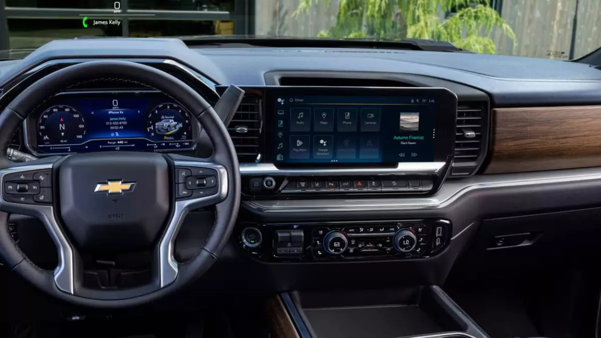 2026 chevrolet silverado 2500hd dash