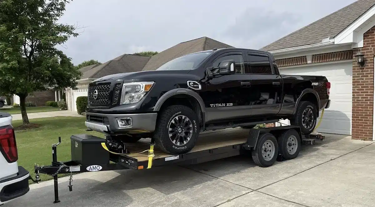 2016 Nissan Titan XD Cummins 5.0L engine. Image courtesy of Nissan