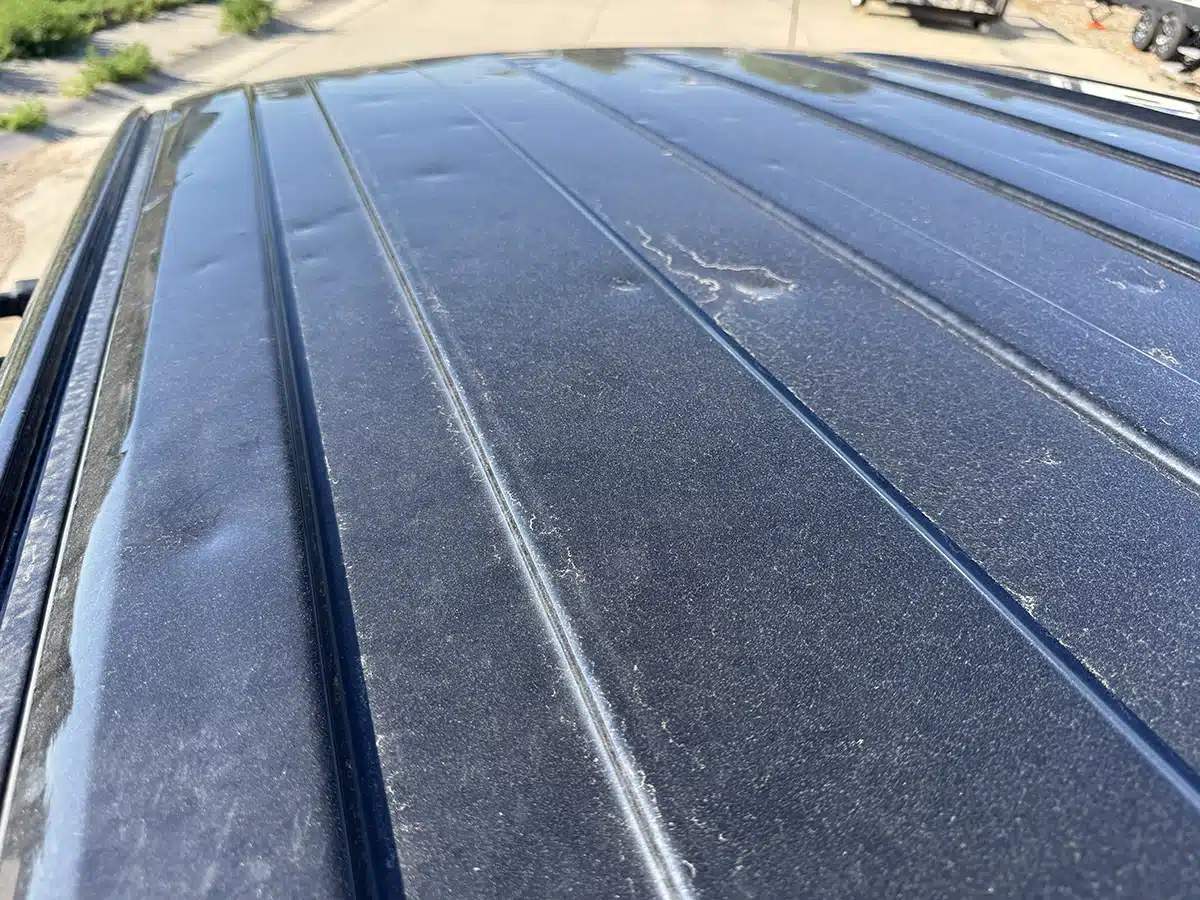 Ford F-150 hail damage 5