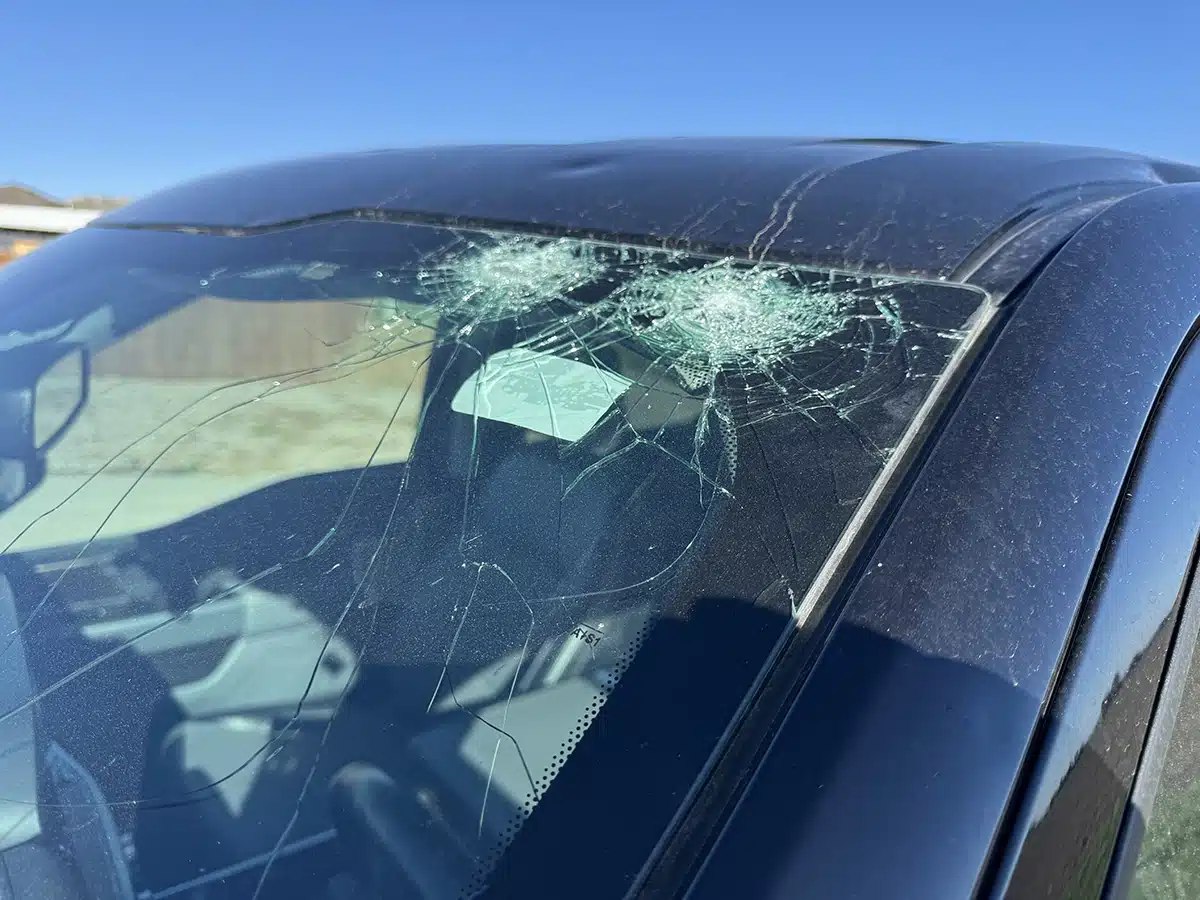 Ford F-150 hail damage 4