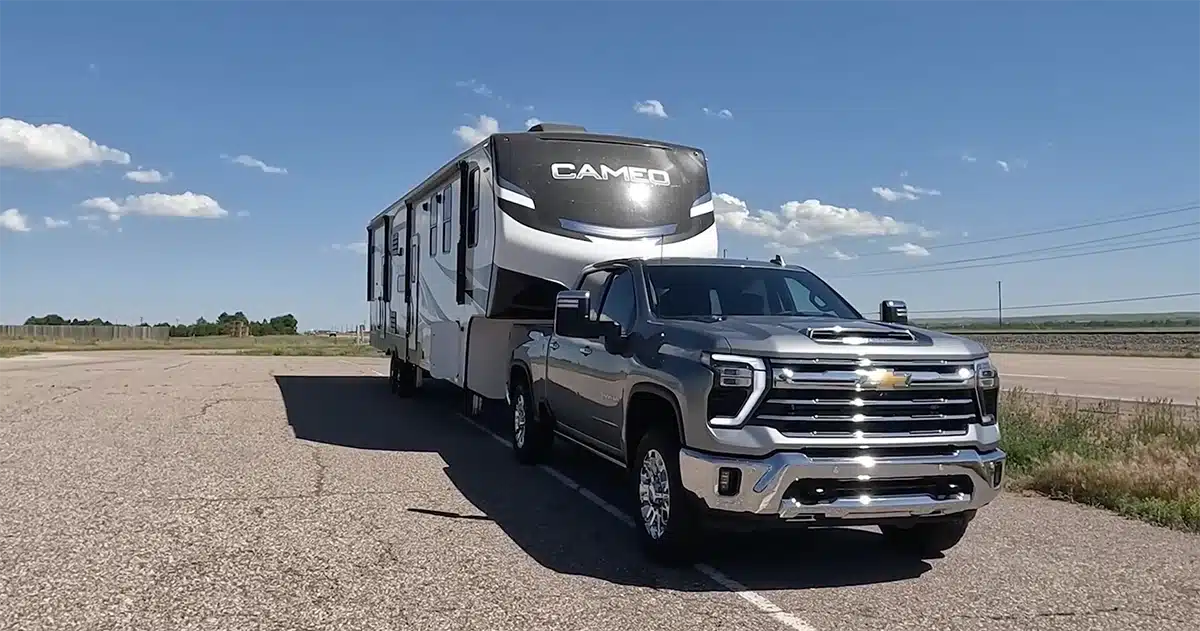 Chevy Silverado 3500 Duramax Towing 1