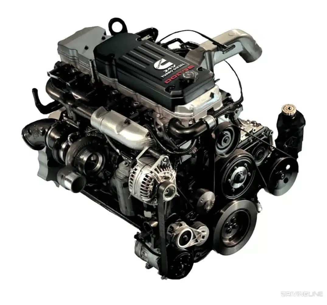 diesel engines quieter