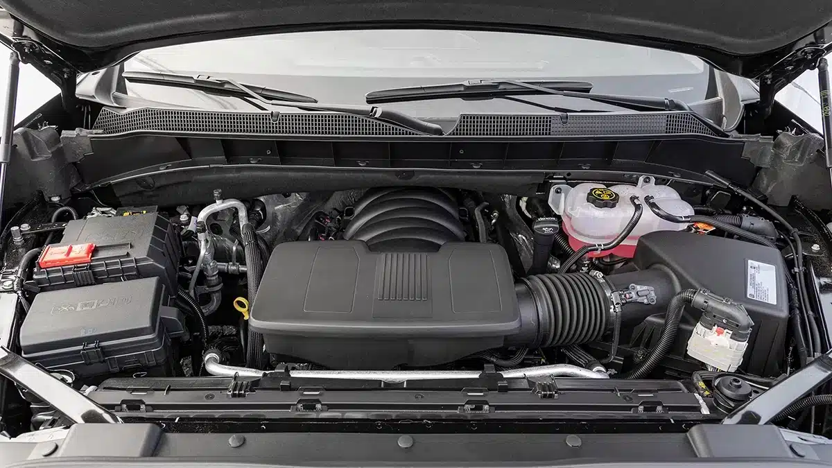 GM 6.2-liter L87 V8 engine in a Chevrolet Silverado