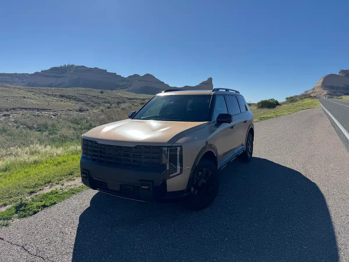 2027 Kia Telluride X-Pro in Terrain Brown Matte paint