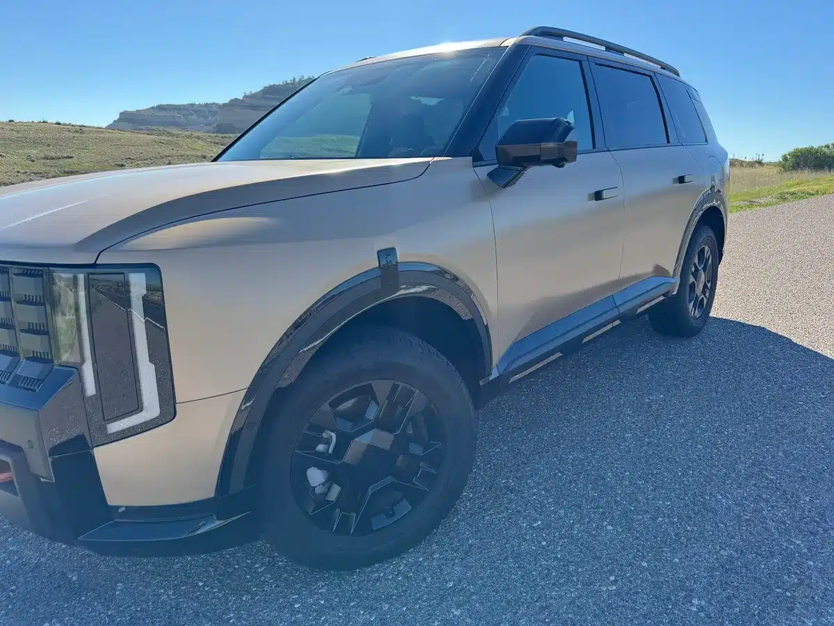 2027 Kia Telluride X-Pro rear seating and cargo space