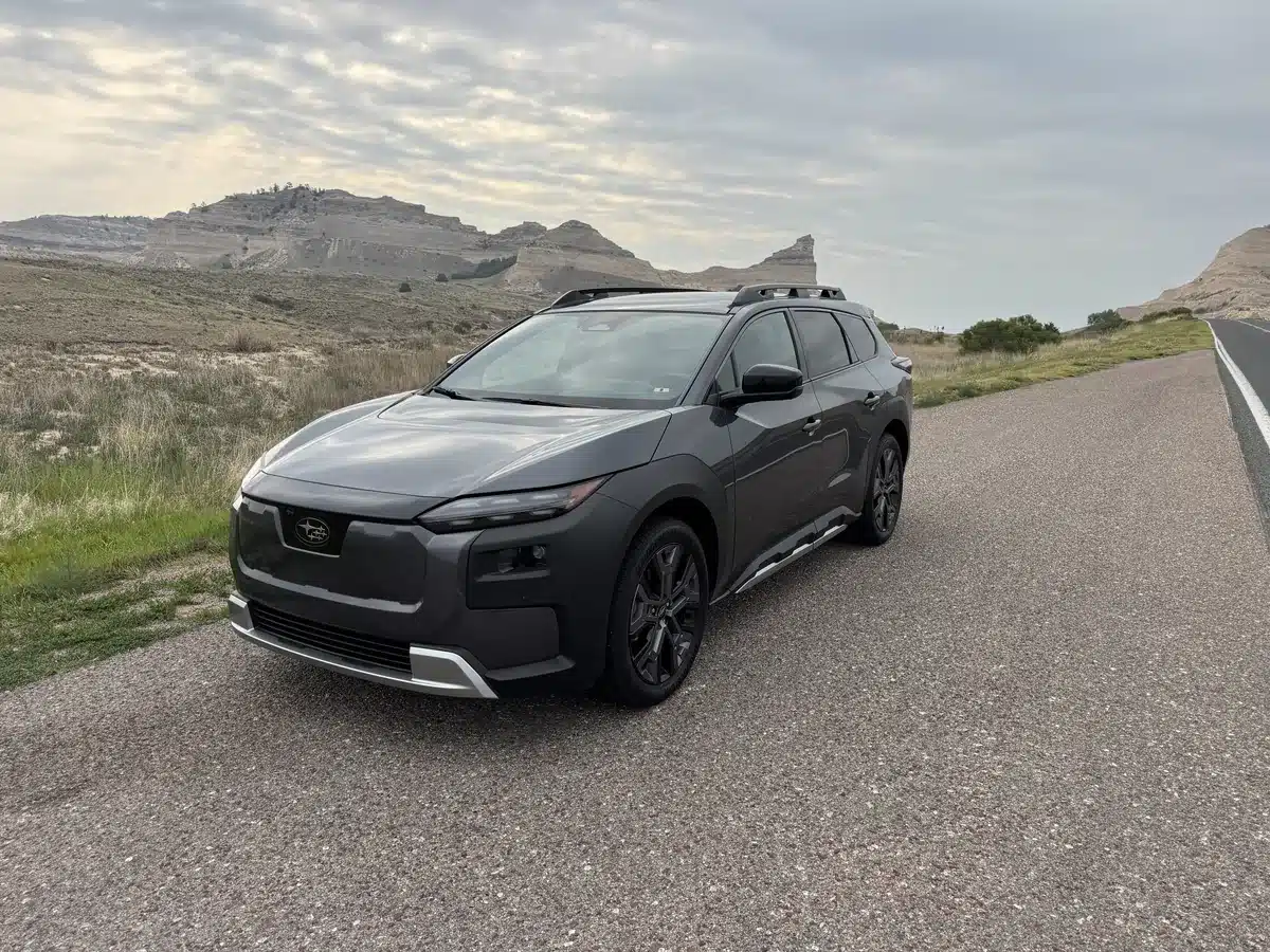 2026 Subaru Trailseeker review front three-quarter exterior view