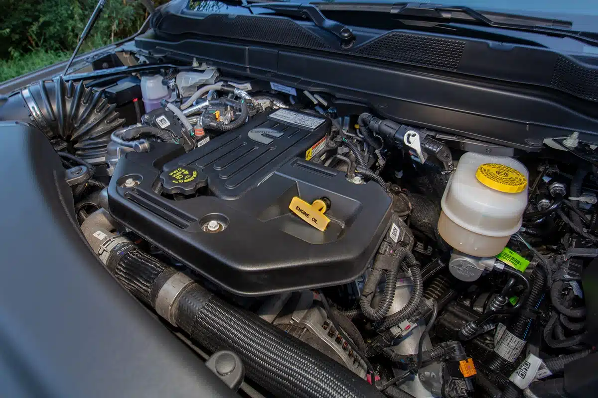 diesel engines quieter