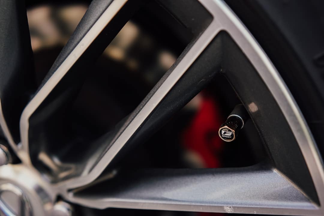TPMS sensor cost tire valve stem close-up