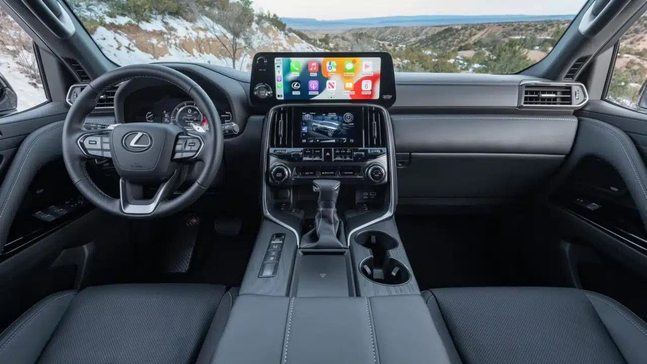 2027 Lexus LX 600 Premium dashboard