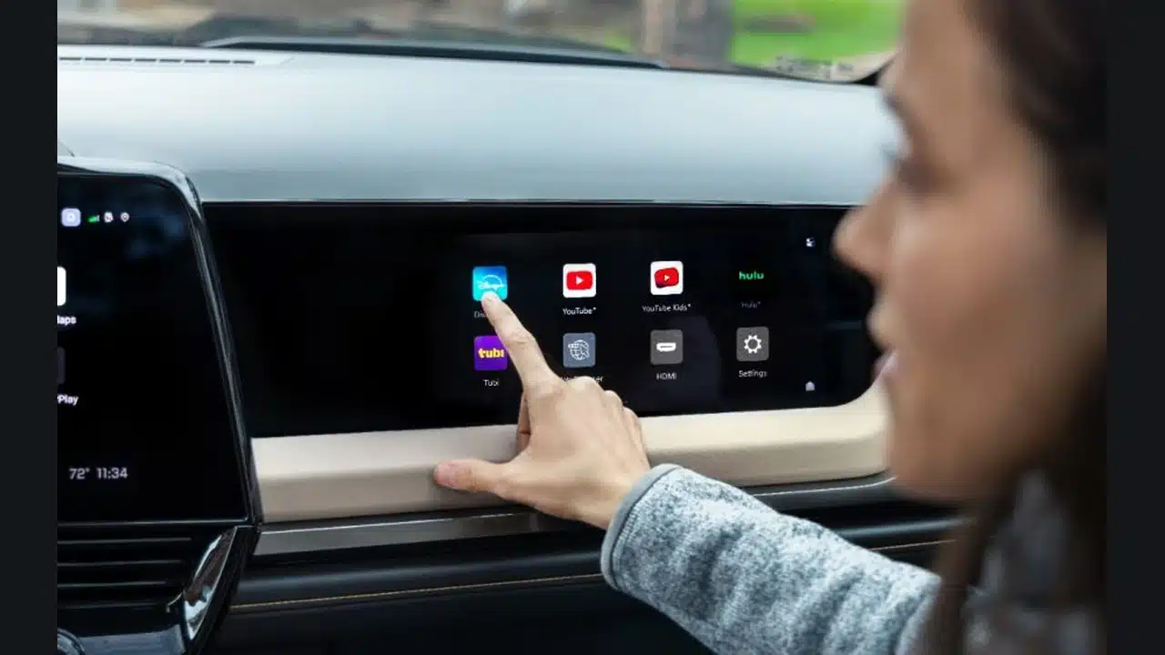2027 Chevrolet Silverado High Country interior with digital displays