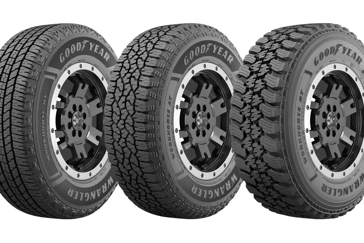 Goodyear Wrangler Workhorse tire lineup