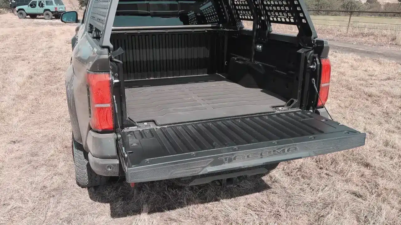 Tacoma Trailhunter open bed and rack
