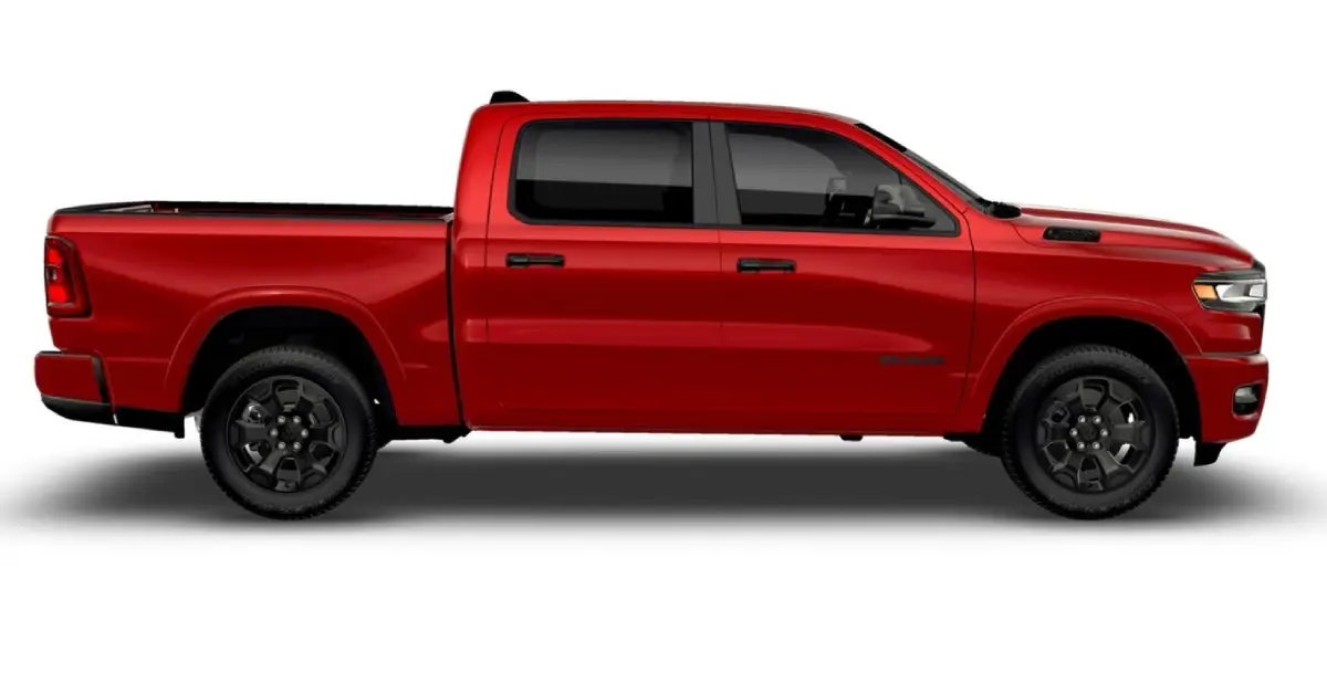 Ram 1500 Big Horn pickup side profile
