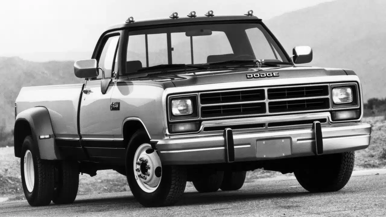 1989 Dodge heavy-duty pickup with Cummins diesel