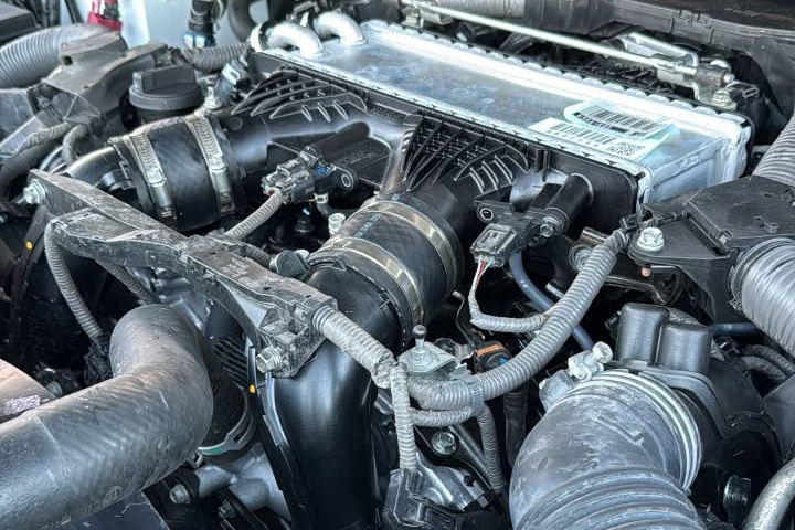 Engine bay in Gabriel Ctracho’s 2023 Toyota Tundra owner photo