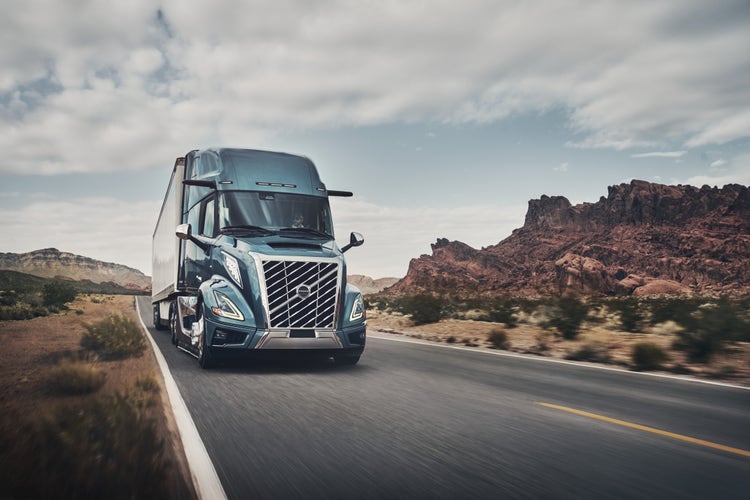 Volvo VNL with D13 diesel powertrain