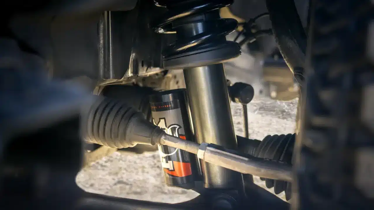 Optional Fox suspension on the 2027 Ford Bronco RTR