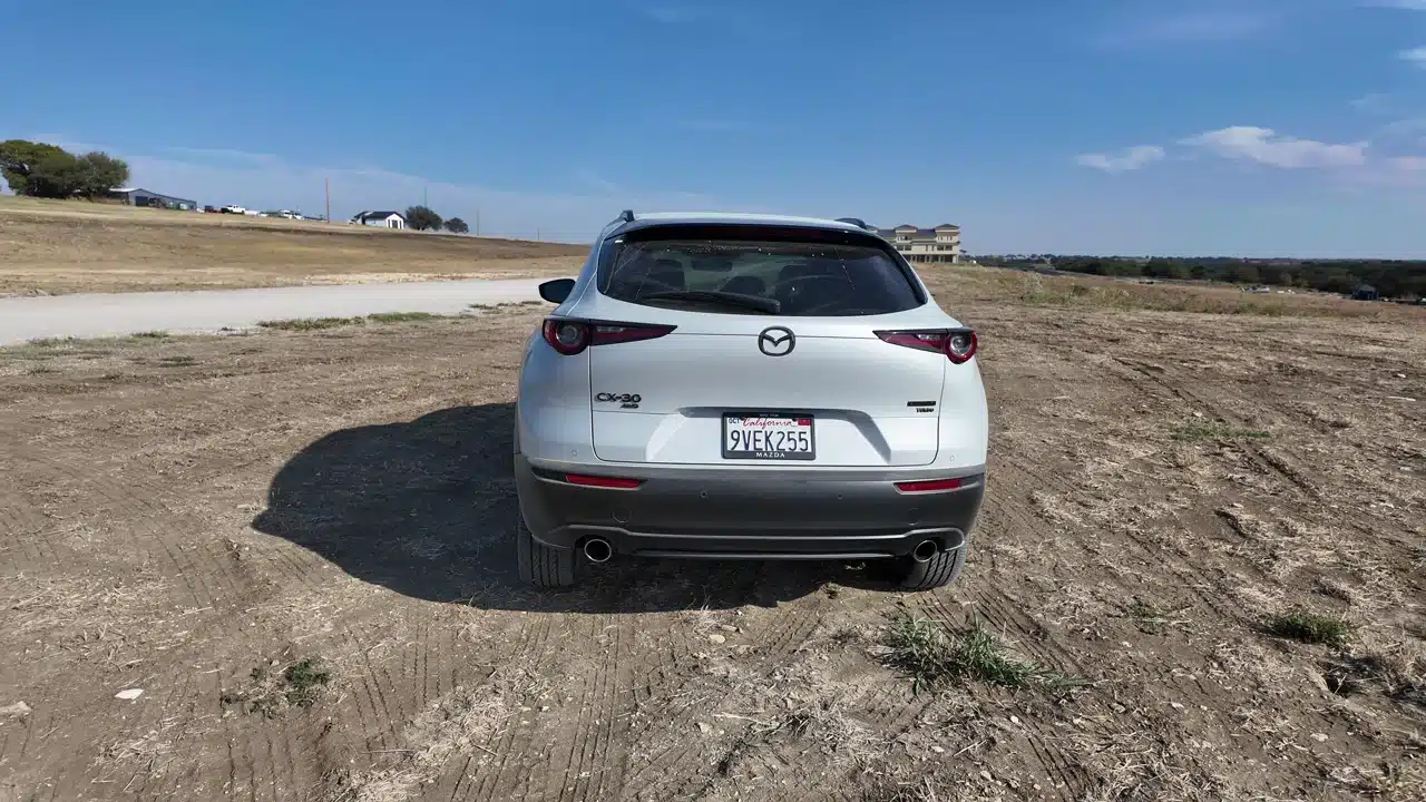 2026 Mazda CX-30 Turbo Aire Edition exterior and rear badging