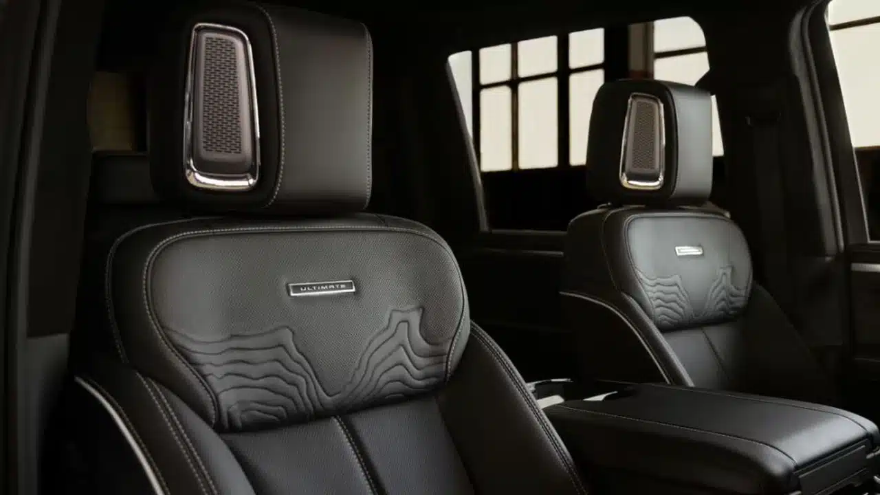 2027 GMC Sierra Denali Ultimate front seats