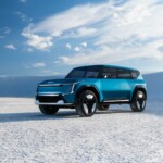The seven-passenger, all electric EV9 Concept from Kia.