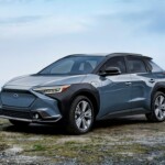 The 2023 Subaru Solterra will be Subaru's first all-electric vehicle.