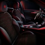 2023 Alfa Romeo Tonale Veloce European spec front seating 2023 Alfa Romeo Tonale Veloce European spec