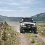 Vehicle shown subject to change based on final execution. Always consult the Owner's Manual before off-road driving, know your terrain and trail difficulty, and use appropriate safety gear.