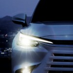 Lexus TX teaser released on June 6. (Image courtesy of Lexus) Lexus TX