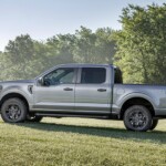 2024 Ford F-150 preproduction model shown with optional equipment. Available early 2024. Actual production vehicle may vary. Professional driver on closed course. Always consult the Owner’s Manual before off-road driving, know your terrain and trail difficult, and use appropriate safety gear.