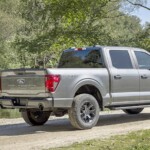 2024 Ford F-150 preproduction model shown with optional equipment. Available early 2024. Actual production vehicle may vary. Professional driver on closed course. Always consult the Owner’s Manual before off-road driving, know your terrain and trail difficult, and use appropriate safety gear.