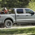 2024 Ford F-150 preproduction model shown with optional equipment. Available early 2024. Actual production vehicle may vary. Professional driver on closed course. Always consult the Owner’s Manual before off-road driving, know your terrain and trail difficult, and use appropriate safety gear.