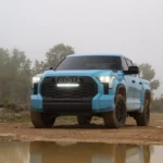 The new 2026 Toyota TRD Pro color is Wave Maker. (Photo courtesy Toyota Motor Company) 2026 toyota trdpro tundra wavemaker 5 copy