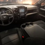 2026 ram heavy duty black express interior driver view